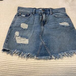 Women’s JBD skirt. Denim blue. Size S